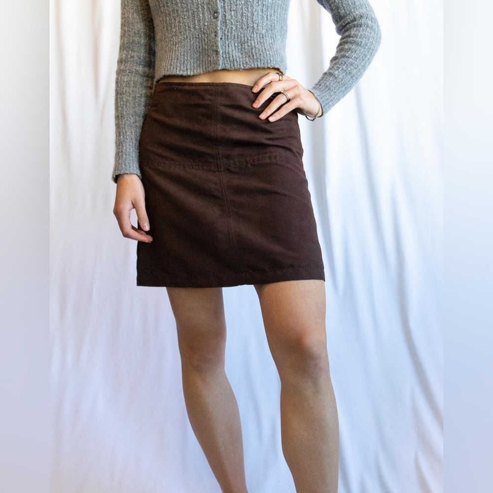 Sanctuary Suede Skirt